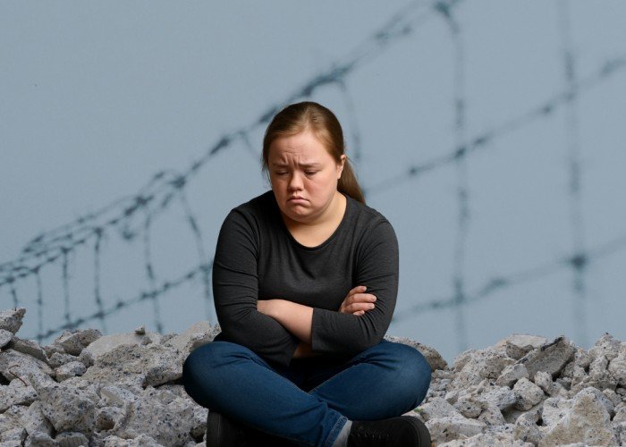 من يحمي أطفال متلازمة داون في زمن الحرب؟
