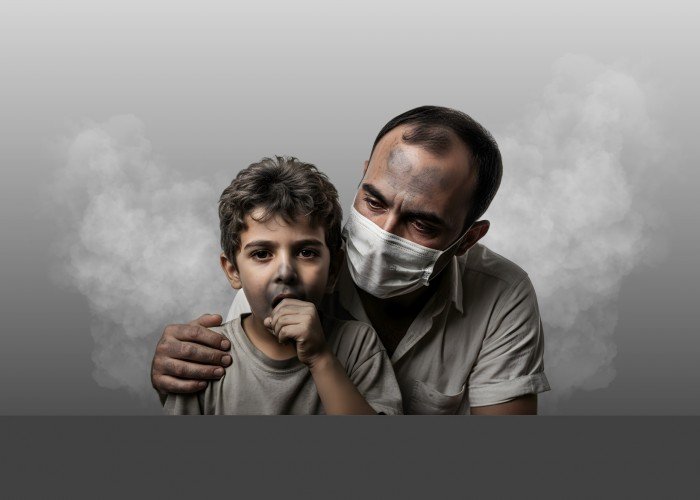 غزة: هواء الحرب السام يخنق مليوني إنسان