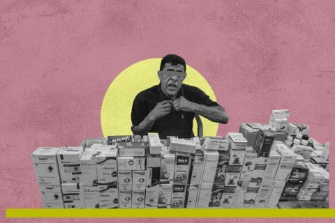 غزة: صيدليات خاوية فوق أنقاض الخيام