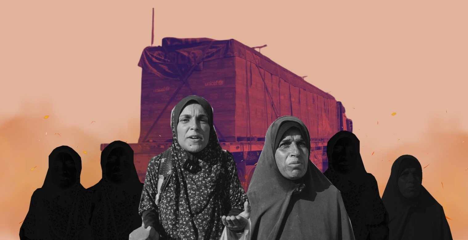 أمهات معيلات يواجهن الجوع والموت