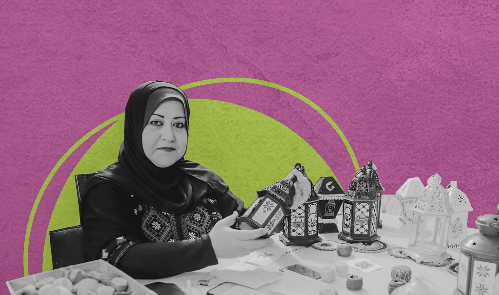 استعداداً لرمضان: التطريز يدخل في صناعة الفوانيس